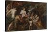 Minerva Protects Pax from Mars (Peace and Wa), C. 1629-1630-Peter Paul Rubens-Stretched Canvas