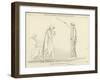 Minerva Restoring Ulysses to His Own Shape-John Flaxman-Framed Giclee Print