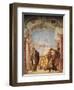 Minerva Restraining Achilles from Killing Agamemnon-Giambattista Tiepolo-Framed Giclee Print