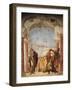 Minerva Restraining Achilles from Killing Agamemnon-Giambattista Tiepolo-Framed Giclee Print