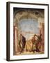 Minerva Restraining Achilles from Killing Agamemnon-Giambattista Tiepolo-Framed Giclee Print