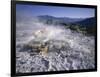 Minerva Spring, Mammoth Hot Springs, Yellowstone National Park, Wyoming-Geoff Renner-Framed Photographic Print