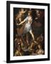 Minerva Victorious over Ignorance-Bartholomaeus Spranger-Framed Art Print