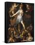Minerva Victorious over Ignorance-Bartholomaeus Spranger-Framed Stretched Canvas