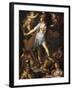 Minerva Victorious over Ignorance-Bartholomaeus Spranger-Framed Art Print