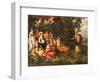 Minerva Visiting the Muses on Mount Helicon-Hans Jordaens III-Framed Giclee Print