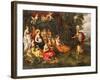 Minerva Visiting the Muses on Mount Helicon-Hans Jordaens III-Framed Giclee Print