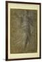 Minerva with a Shield in Her Left Hand, a Lance in Her Right-Parmigianino-Framed Giclee Print