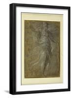 Minerva with a Shield in Her Left Hand, a Lance in Her Right-Parmigianino-Framed Giclee Print