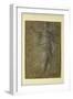 Minerva with a Shield in Her Left Hand, a Lance in Her Right-Parmigianino-Framed Giclee Print