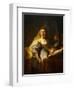 Minerva-Rembrandt van Rijn-Framed Art Print