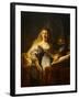 Minerva-Rembrandt van Rijn-Framed Art Print