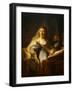 Minerva-Rembrandt van Rijn-Framed Art Print