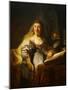 Minerva-Rembrandt van Rijn-Mounted Art Print