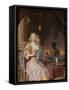 Minerva-Simon Pietersz Verelst-Framed Stretched Canvas