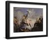 Minerve naissant toute armée du cerveau de Jupiter-René Antoine Houasse-Framed Giclee Print