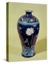 Ming Vase with Three Colour Decoration-null-Stretched Canvas