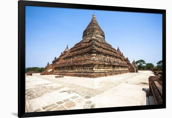 Mingalazedi Pagoda, a Buddhist Stupa Located in Bagan (Pagan), Myanmar (Burma), Asia-Thomas L-Framed Photographic Print