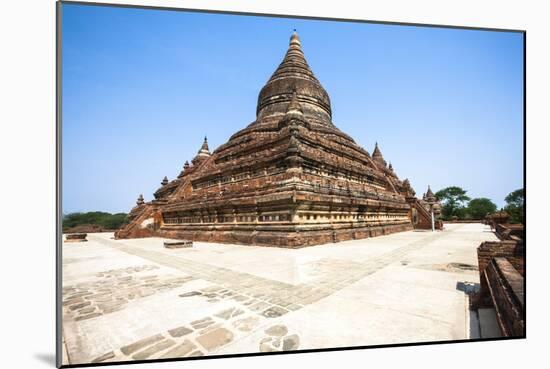 Mingalazedi Pagoda, a Buddhist Stupa Located in Bagan (Pagan), Myanmar (Burma), Asia-Thomas L-Mounted Photographic Print