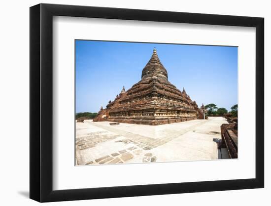 Mingalazedi Pagoda, a Buddhist Stupa Located in Bagan (Pagan), Myanmar (Burma), Asia-Thomas L-Framed Photographic Print