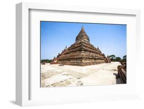 Mingalazedi Pagoda, a Buddhist Stupa Located in Bagan (Pagan), Myanmar (Burma), Asia-Thomas L-Framed Photographic Print