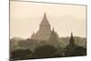 Mingalazedi Pagoda at the Temples of Bagan (Pagan) at Sunset, Myanmar (Burma), Asia-Matthew Williams-Ellis-Mounted Photographic Print