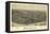 Mingo Junction, Ohio - Panoramic Map-Lantern Press-Framed Stretched Canvas