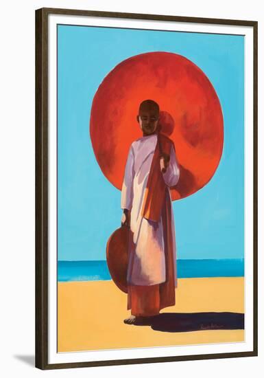 Mingun Burma-Renate Holzner-Framed Premium Giclee Print