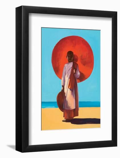 Mingun Burma-Renate Holzner-Framed Art Print