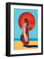 Mingun Burma-Renate Holzner-Framed Art Print