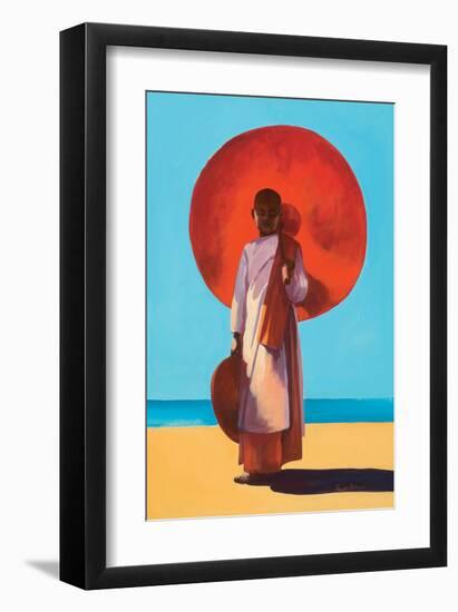 Mingun Burma-Renate Holzner-Framed Art Print