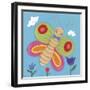 Mini Bugs III-Sophie Harding-Framed Premium Giclee Print