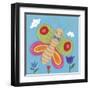 Mini Bugs III-Sophie Harding-Framed Art Print