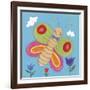 Mini Bugs III-Sophie Harding-Framed Art Print