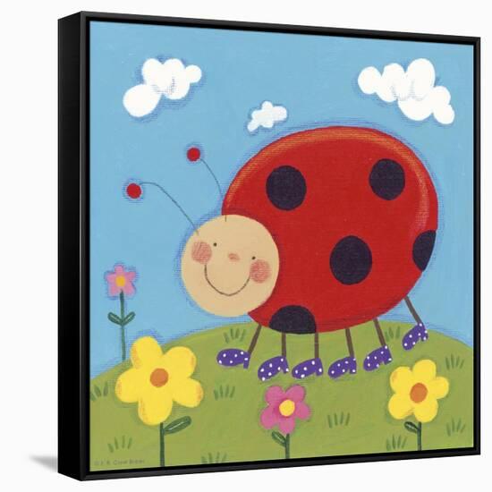 Mini Bugs IV-Sophie Harding-Framed Stretched Canvas