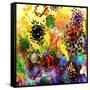 Mini Color Bursts-Ruth Palmer-Framed Stretched Canvas