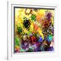 Mini Color Bursts-Ruth Palmer-Framed Art Print