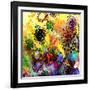 Mini Color Bursts-Ruth Palmer-Framed Art Print