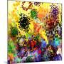 Mini Color Bursts-Ruth Palmer-Mounted Art Print