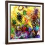 Mini Color Bursts-Ruth Palmer-Framed Art Print