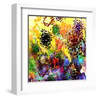 Mini Color Bursts-Ruth Palmer-Framed Art Print