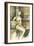 Mini- Contemporary Seated Nude I-Jennifer Goldberger-Framed Art Print
