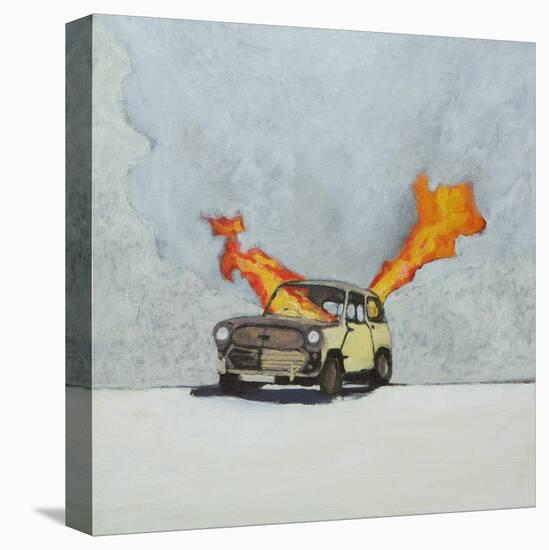 Mini Fire, 2014-Anastasia Lennon-Stretched Canvas