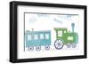 Mini Motors - Toot Toot!-Clara Wells-Framed Giclee Print