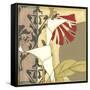 Mini Nouveau Graphic Botanical II-Jennifer Goldberger-Framed Stretched Canvas