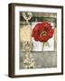 Mini Poppy Poetry I-Jennifer Goldberger-Framed Art Print