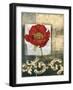 Mini Poppy Poetry II-Jennifer Goldberger-Framed Art Print