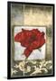 Mini Poppy Poetry IV-Jennifer Goldberger-Framed Art Print