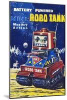 Mini-Robo Tank-null-Mounted Art Print