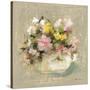 Mini Summer Garden Bouquet I-Cheri Blum-Stretched Canvas